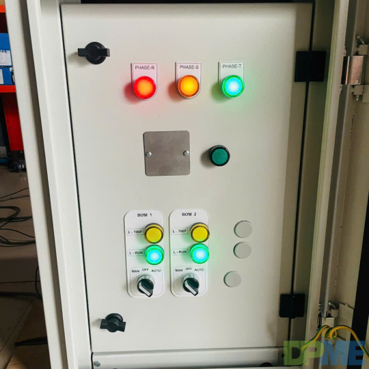 Tủ điều khiển bơm luân phiên